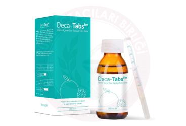 DECA-TABS FER DEMIR ICEREN SIVI TAKVIYE EDICI GIDA  250 ml şişe