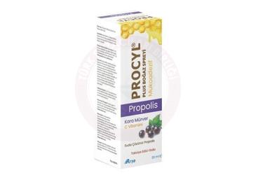 PROCYL PLUS PROPOLIS KARA MURVER BOGAZ SPREYI  30 ml şişe