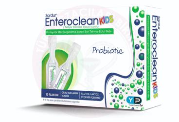 SARDUR ENTEROCLEAN KIDS PROBIOTIC TAKVIYE EDICI GIDA  10 flakon