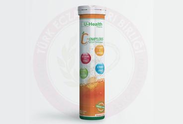 U-HEALTH C-OMPLEX EFERVESAN TABLET  20 tablet