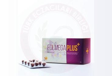 FOLMEGA PLUS OMEGA 3, FOLIK ASIT, MULTIVITAMIN VE MULTIMINERAL TAKVIYE EDICI GIDA  60 kapsül