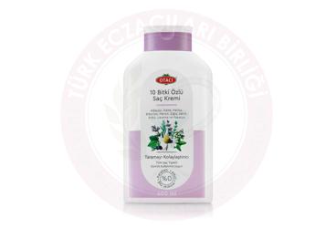 OTACI 10 BITKI OZLU CANLI PARLAK SACLAR ICIN SAC KREMI  400 ml
