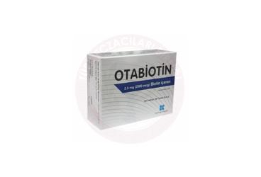 OTABIOTIN BIOTIN TAKVIYE EDICI GIDA TABLET 2500 mcg 60 tablet