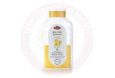 OTACI BITKI OZLU GUCLU HACIMLI SACLAR ICIN ARNIKA SAMPUAN  400 ml