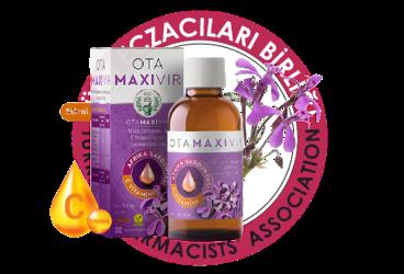 OTAMAXIVIR AFRIKA SARDUNYASI VE C VITAMINI ICEREN TAKVIYE EDICI GIDA  50 ml şişe