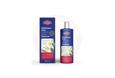 OTACI DOKULMEYE KARSI VITAMINLI BITKISEL SAMPUAN  300 ml şişe