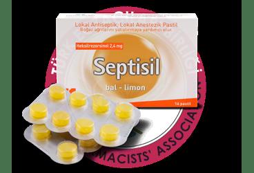 SEPTISIL BAL LIMON PASTIL  16 pastil
