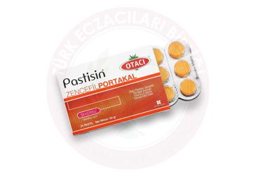 OTACI PASTISIN ZENCEFIL/PORTAKAL PASTIL  24 pastil
