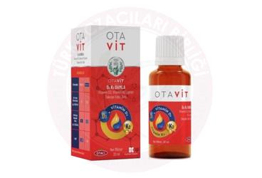 OTAVIT D3K2 ICEREN TAKVIYE EDICI GIDA ORAL DAMLA  20 ml şişe
