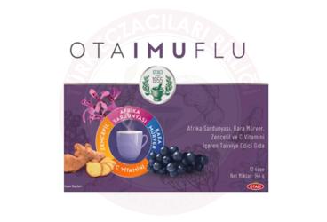 OTAIMUFLU AFRIKA SARDUNYASI, KARA MURVER, ZENCEFIL VE C VITAMINI ICEREN TAKVIYE EDICI GIDA  12 saşe