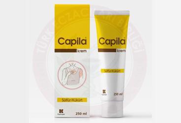 CAPILA SULFUR-KUKURT KREM  250 ml tüp