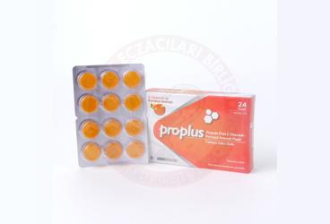 PROPLUS PROPOLISLI C VITAMINLI PORTAKAL AROMALI PASTIL  24 pastil
