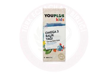 YOUPLUS KIDS OMEGA-3 BALIK YAGI  100 ml şişe