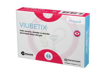 VIUBETIX LUTEIN, KUERSETIN, VITAMINLER VE MINERALLER ICEREN KAPSUL  30 kapsül