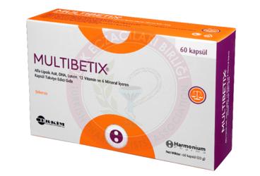 MULTIBETIX KAPSUL  60 kapsül