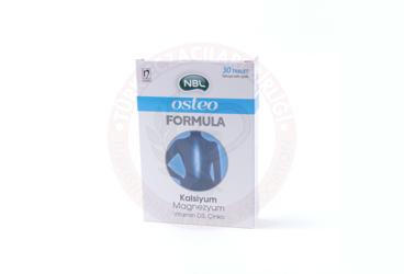 NBL OSTEO FORMULA KALSIYUM MAGNEZYUM VITAMIN D3 CINKO ICEREN TABLET  30 tablet