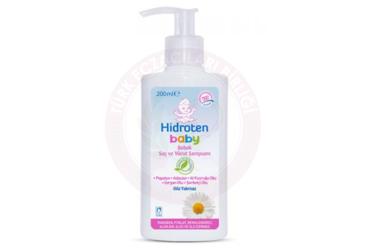 HIDROTEN BABY BEBEK SAC VE VUCUT SAMPUANI  200 ml şişe