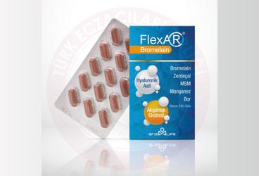 FLEXAR BROMELAIN ICEREN TAKVIYE EDICI GIDA TABLET  30 tablet