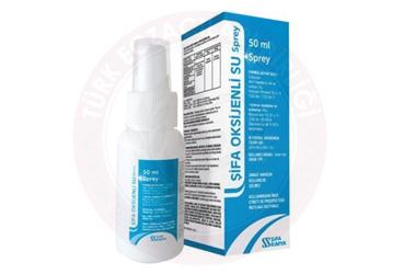 SIFA OKSIJENLI SU SPREY  50 ml şişe