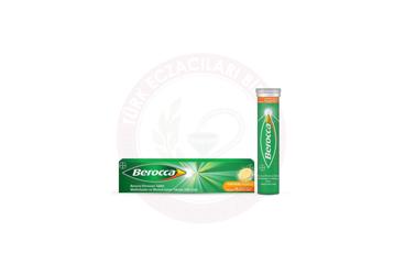 BEROCCA C VITAMINI, D VITAMINI VE CINKO ICEREN TAKVIYE EDICI GIDA EFERVESAN TABLET  15 tablet