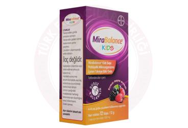 MIRABALANCE KIDS SASE TAKVIYE EDICI GIDA  12 saşe