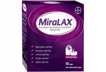MIRALAX ORAL SOLUSYON HAZIRLAMAK ICIN TOZ SASE  10 saşe