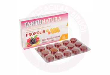 TANTUNATURA FOREST BERRY PROPOLIS, VITAMIN C VE CINKO ICEREN FRAMBUAZ AROMALI TAKVIYE EDICI GIDA  15 pastil