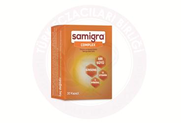 SAMIGRA COMPLEX TAKVIYE EDICI GIDA  30 kapsül