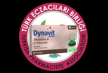 DYNAVIT HERBAL OKALIPTUS & C VITAMINI ICEREN PASTIL  16 pastil