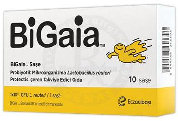 BIGAIA PROBIYOTIK MIKROORGANIZMA ICEREN TAKVIYE EDICI GIDA  10 saşe