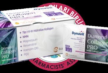 DYNAVIT DIAMOND COLLAGEN PRO MULTI  COLLAGEN&NMN TAKVIYE EDICI GIDA  30 saşe