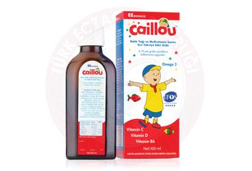 CAILLOU BALIK YAGI SURUP  100 ml şişe