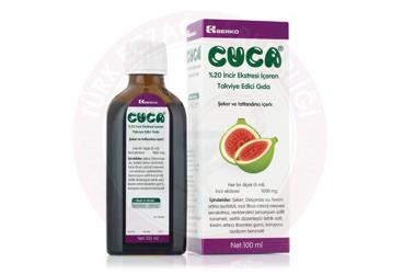 CUCA INCIR EKSTRESI ICEREN TAKVIYE EDICI GIDA 20% 100 ml şişe
