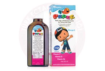 BERKO PEPEE BALIK YAGI SURUP  100 ml şişe