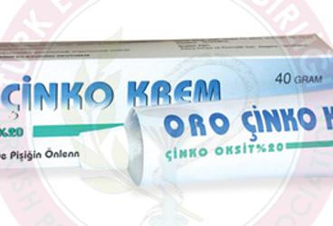 ORO CINKO KREM  40 g tüp