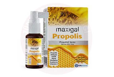 MAXIGAL PROPOLISLI SPREY TAKVIYE EDICI GIDA  30 ml şişe