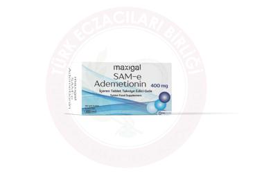 MAXIGAL SAM-E ADEMETIONIN ICEREN TAKVIYE EDICI GIDA TABLET  48 tablet
