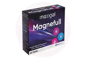 MAXIGAL MAGNEFULL MAGNEZYUM ICEREN TAKVIYE EDICI GIDA TABLET  60 tablet