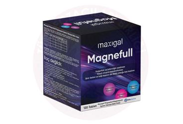 MAXIGAL MAGNEFULL MAGNEZYUM ICEREN TAKVIYE EDICI GIDA TABLET  120 tablet