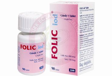 FOLIC IOD TABLET  90 tablet