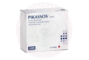 PIKASSOS TAKVIYE EDICI GIDA TABLET  45 tablet