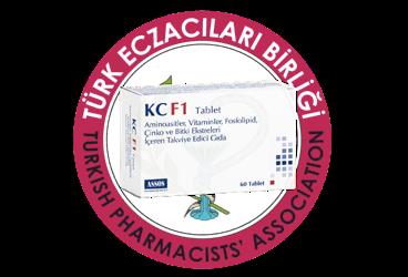 KC F1 AMINOASITLER, VITAMINLER, FOSFOLIPID, CINKO VE BITKI EKSTRELERI ICEREN TAKVIYE EDICI GIDA  60 tablet