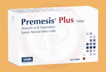 PREMESIS PLUS TABLET ZENCEFIL VE B VITAMINLERI ICEREN TAKVIYE EDICI GIDA  60 tablet