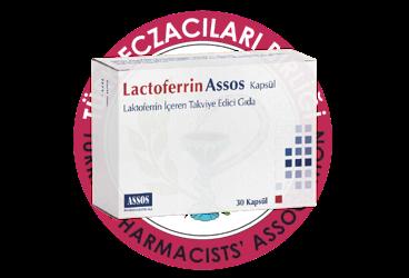 LACTOFERRIN KAPSUL LAKTOFERRIN ICEREN TAKVIYE EDICI GIDA  30 kapsül