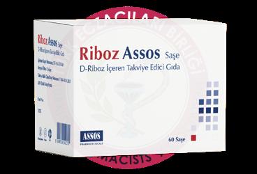 RIBOZ ASSOS SASE D-RIBOZ ICEREN TAKVIYE EDICI GIDA  60 saşe