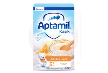 APTAMIL KASIK SUTLU BALLI IRMIKLI TAHIL BAZLI BEBEK VE KUCUK COCUK EK GIDASI  250 g toz