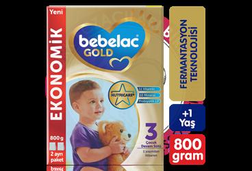 BEBELAC GOLD 3 TOZ  800 gr toz