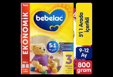 BEBELAC 3 TOZ  800 gr toz