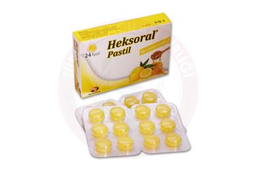 HEKSORAL PASTIL BAL+LIMON+VITAMIN C  24 pastil