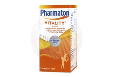 PHARMATON VITALITY KAPSUL  100 kapsül